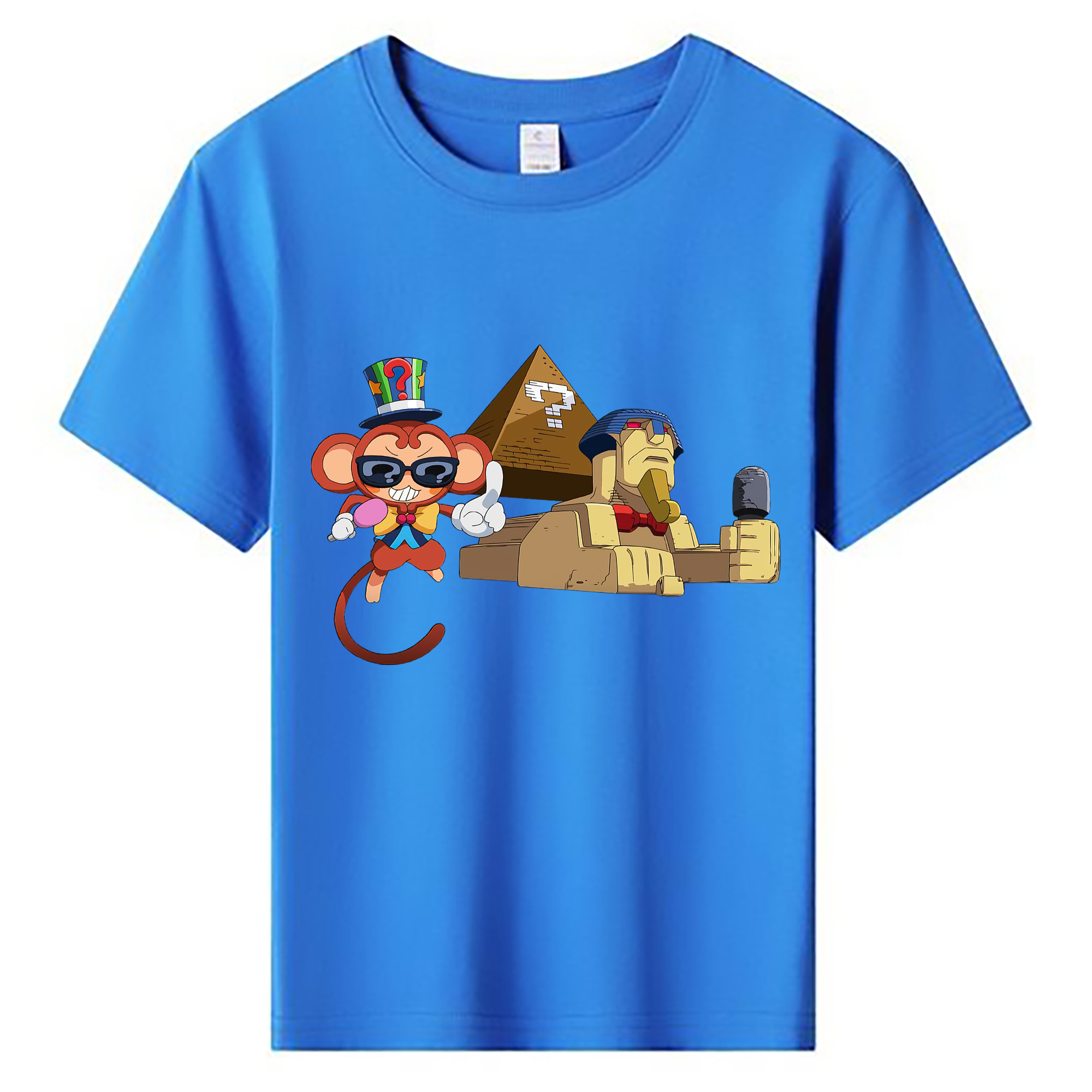 （画像用） 遊☆戯☆王 Yu-Gi-Oh! 綿100％キッズTシャツ（フロントプリント）